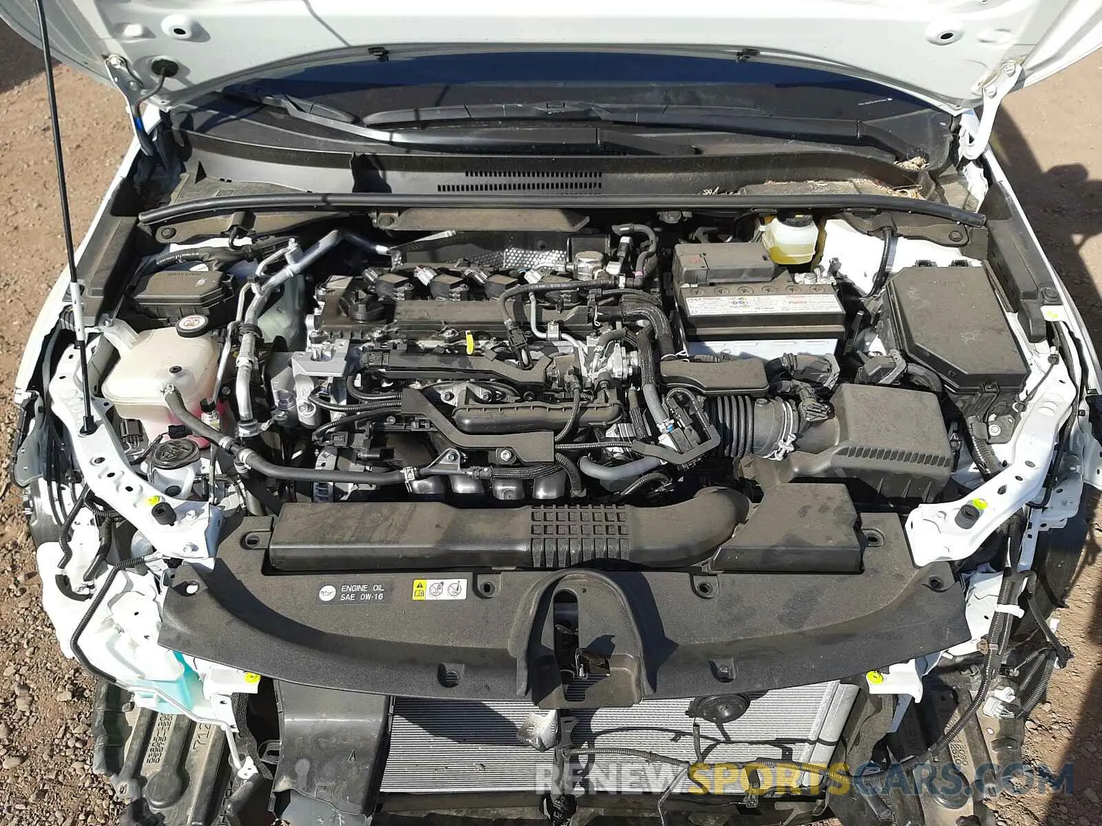 7 Photograph of a damaged car JTNK4RBE5K3020784 TOYOTA COROLLA 2019