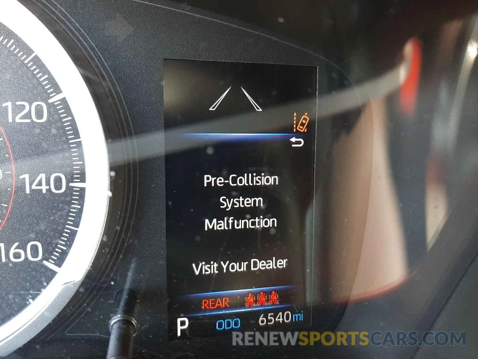 8 Photograph of a damaged car JTNK4RBE5K3020784 TOYOTA COROLLA 2019