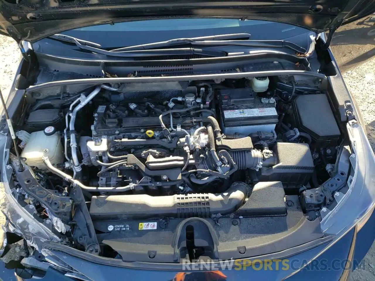 11 Photograph of a damaged car JTNK4RBE5K3040193 TOYOTA COROLLA 2019