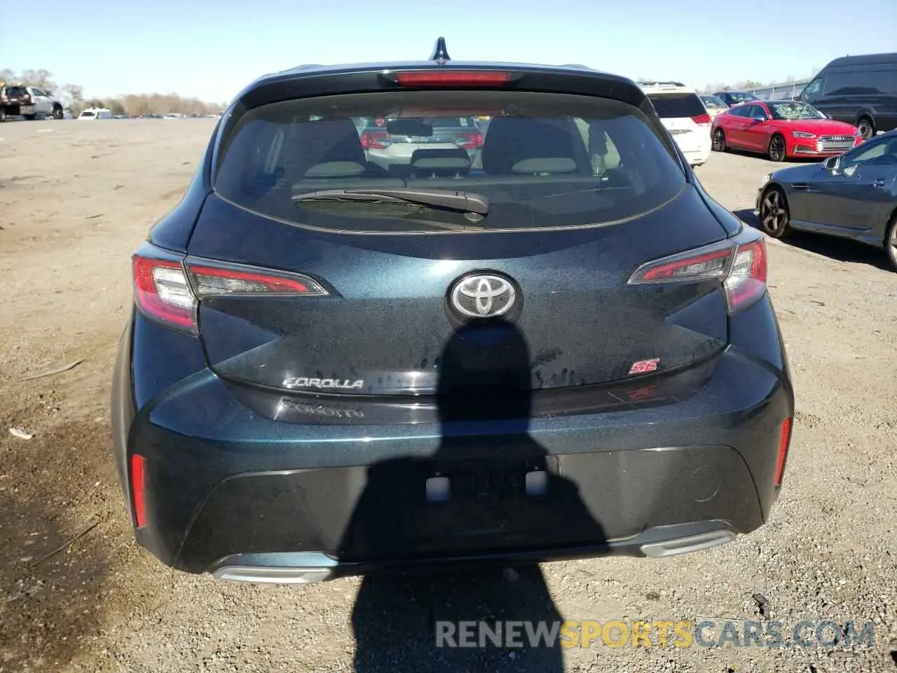 6 Photograph of a damaged car JTNK4RBE5K3040193 TOYOTA COROLLA 2019