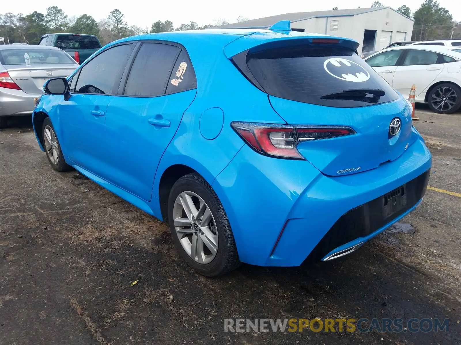 3 Photograph of a damaged car JTNK4RBE5K3045412 TOYOTA COROLLA 2019