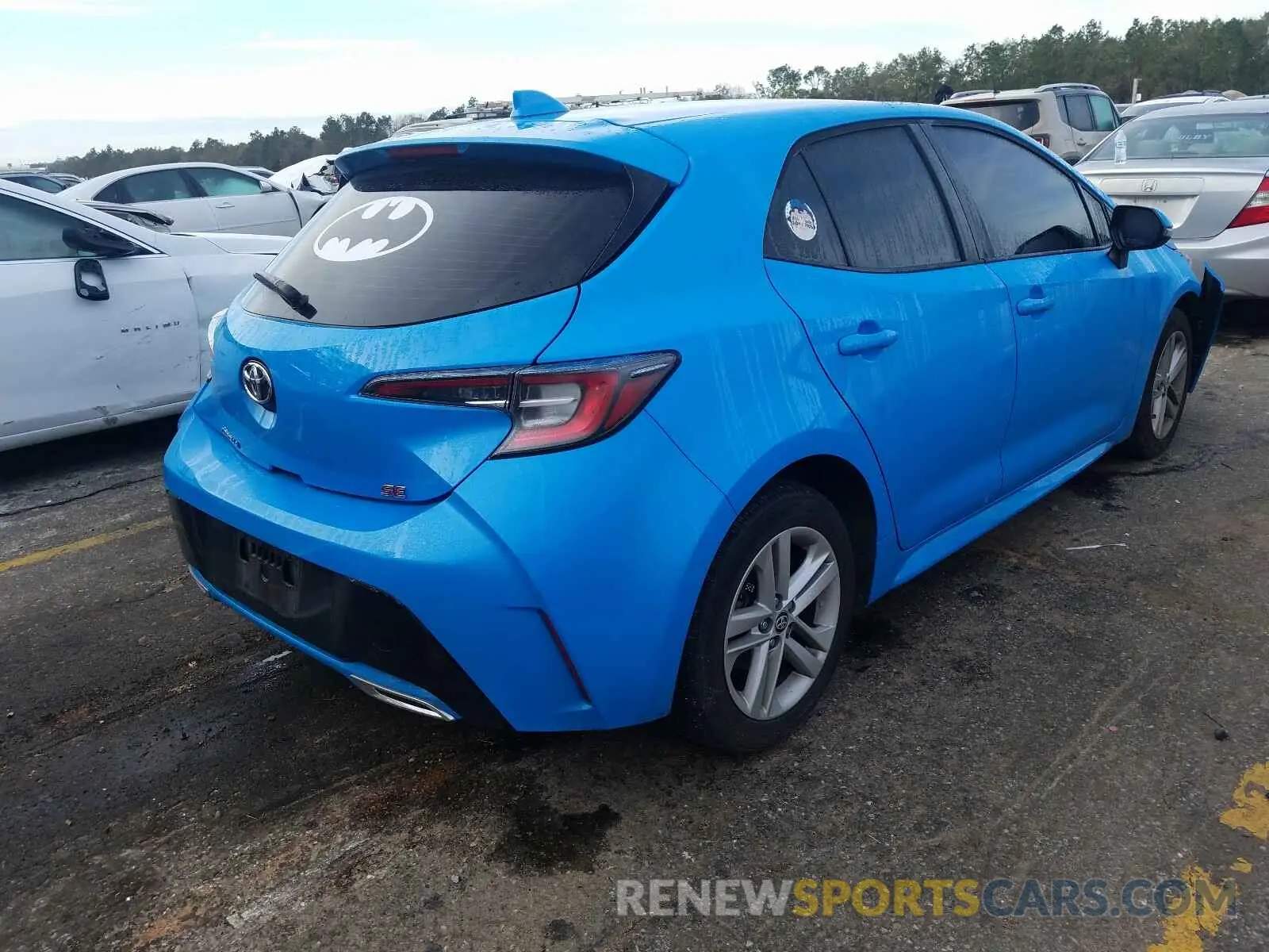 4 Photograph of a damaged car JTNK4RBE5K3045412 TOYOTA COROLLA 2019