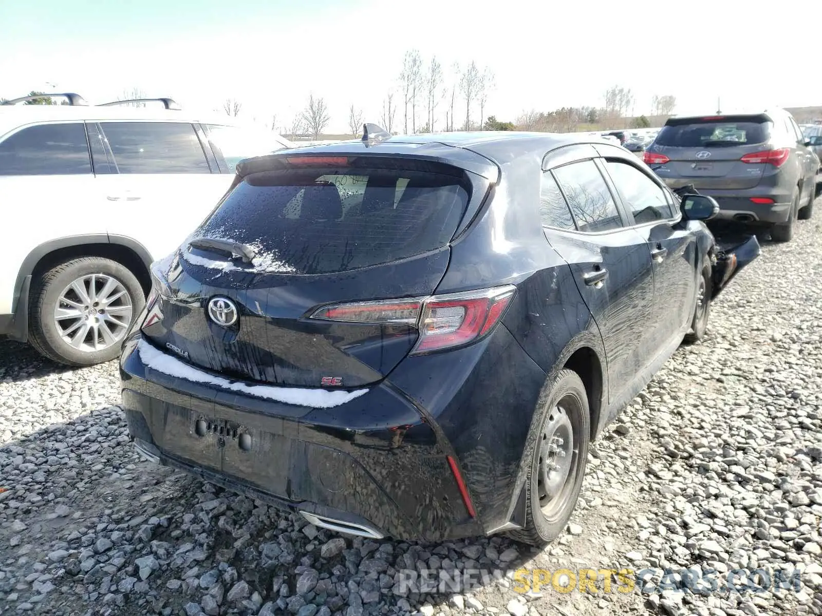 4 Фотография поврежденного автомобиля JTNK4RBE5K3048892 TOYOTA COROLLA 2019