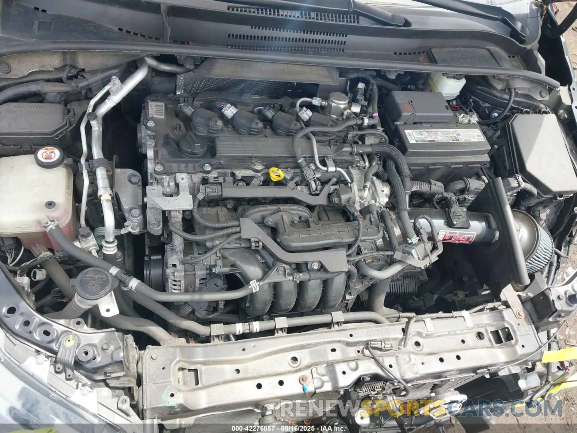 10 Photograph of a damaged car JTNK4RBE5K3053574 TOYOTA COROLLA 2019