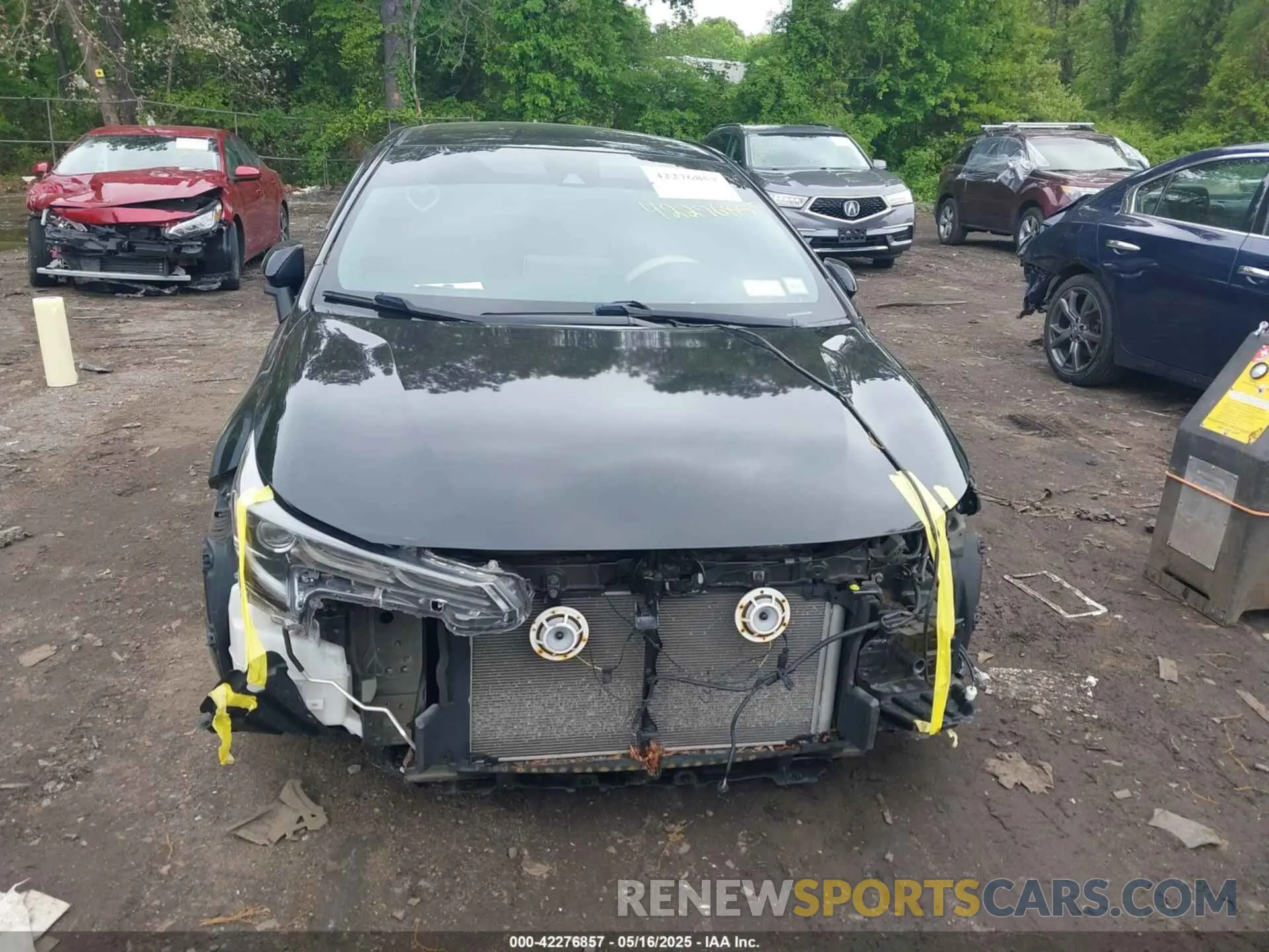 12 Photograph of a damaged car JTNK4RBE5K3053574 TOYOTA COROLLA 2019