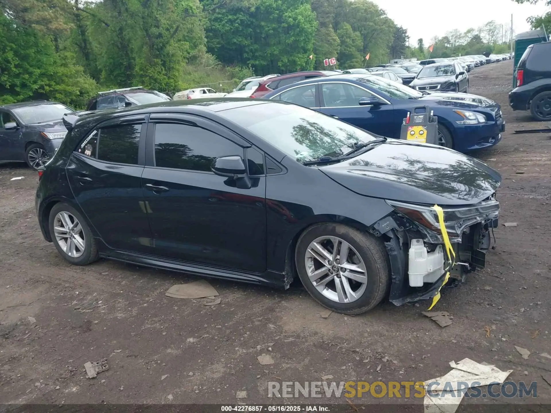 13 Photograph of a damaged car JTNK4RBE5K3053574 TOYOTA COROLLA 2019