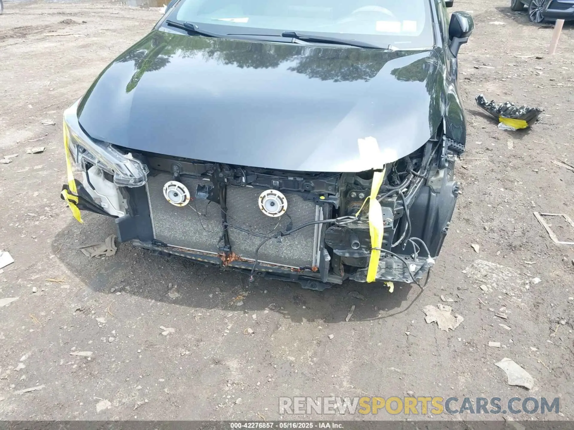 6 Photograph of a damaged car JTNK4RBE5K3053574 TOYOTA COROLLA 2019