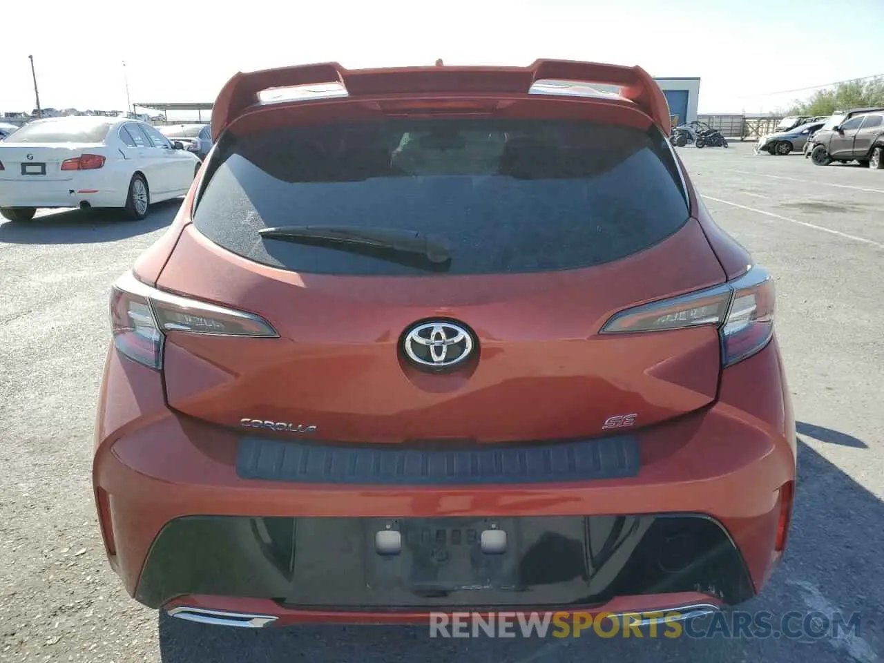 6 Фотография поврежденного автомобиля JTNK4RBE5K3056099 TOYOTA COROLLA 2019