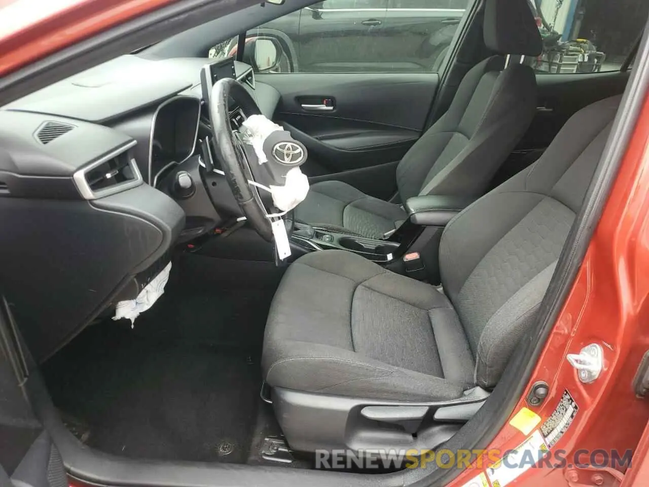 7 Photograph of a damaged car JTNK4RBE6K3011690 TOYOTA COROLLA 2019