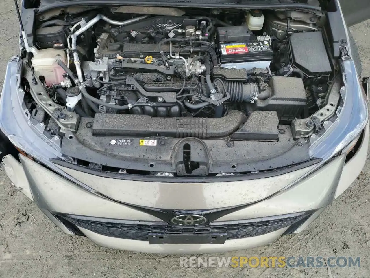 11 Photograph of a damaged car JTNK4RBE6K3043801 TOYOTA COROLLA 2019