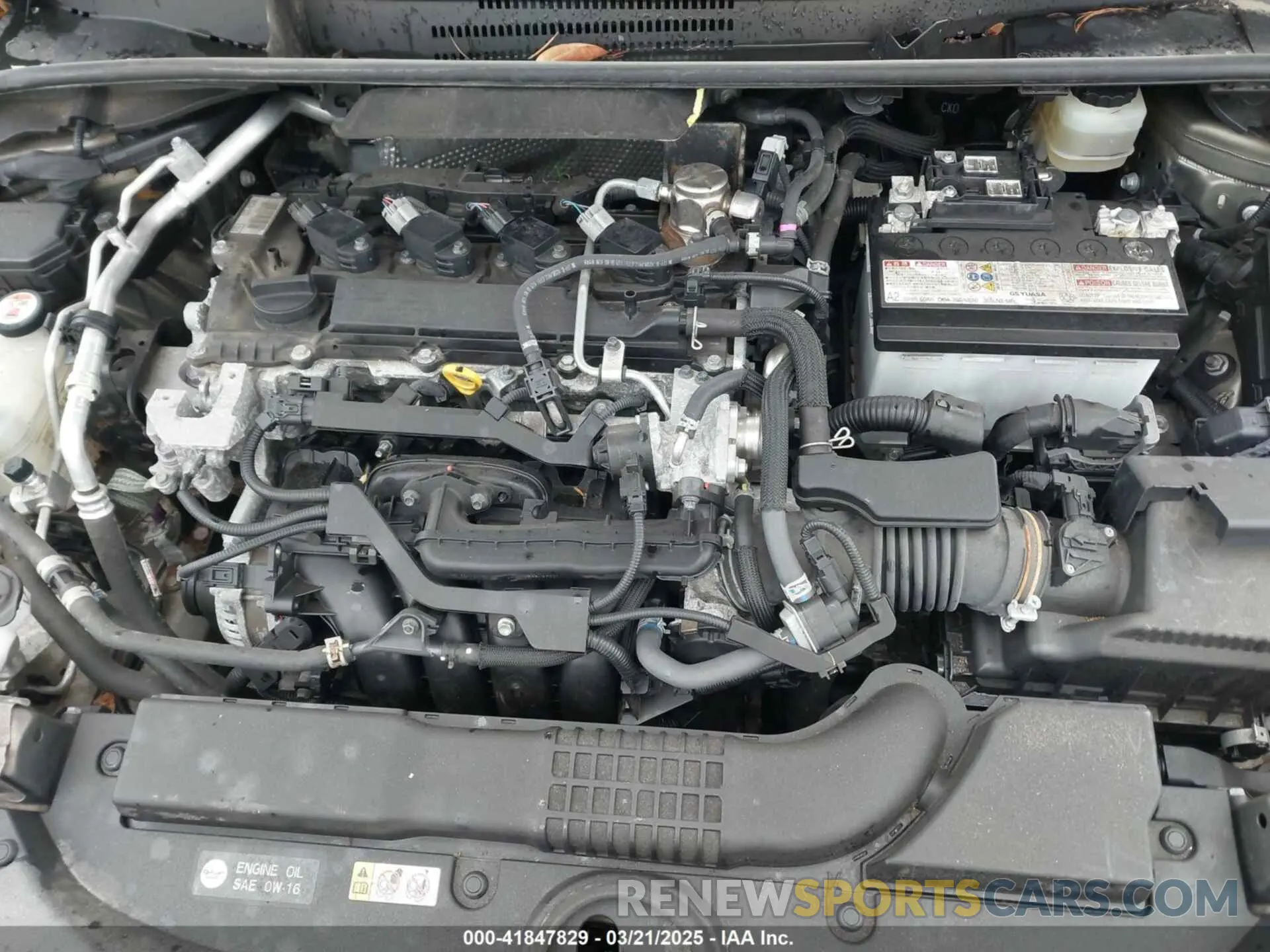10 Фотография поврежденного автомобиля JTNK4RBE6K3044494 TOYOTA COROLLA 2019