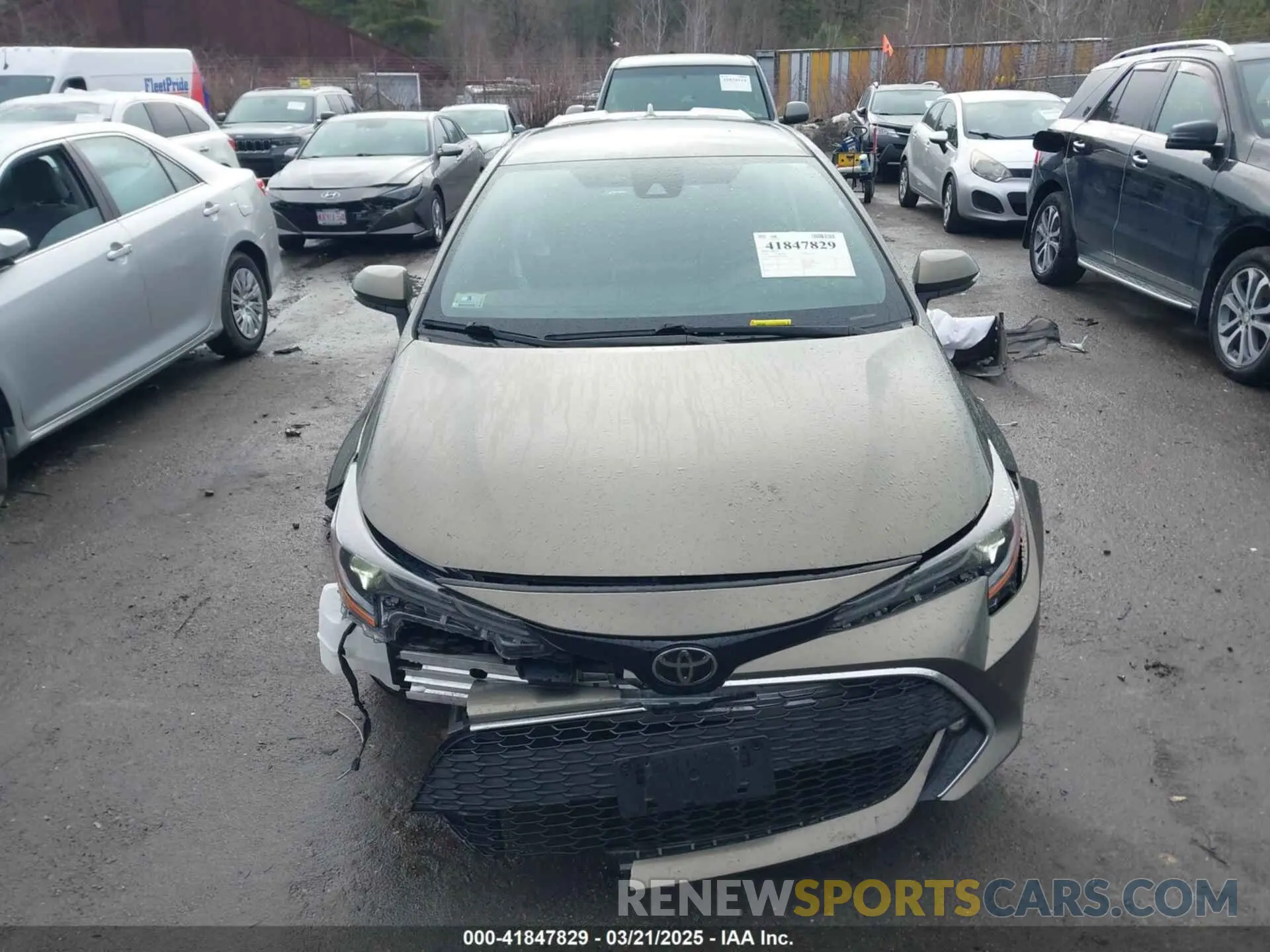 12 Фотография поврежденного автомобиля JTNK4RBE6K3044494 TOYOTA COROLLA 2019