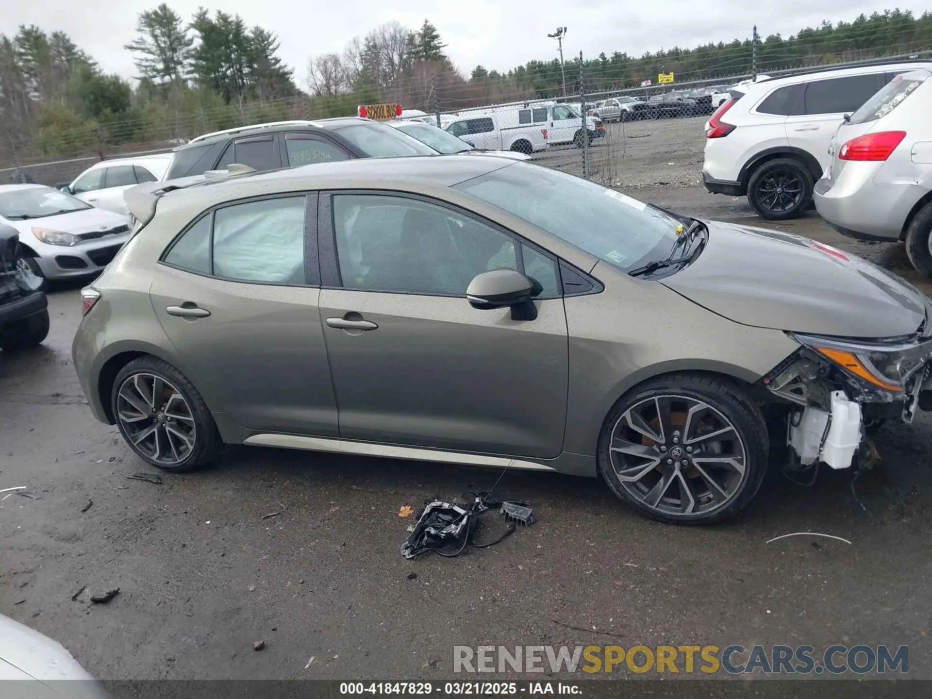 13 Фотография поврежденного автомобиля JTNK4RBE6K3044494 TOYOTA COROLLA 2019
