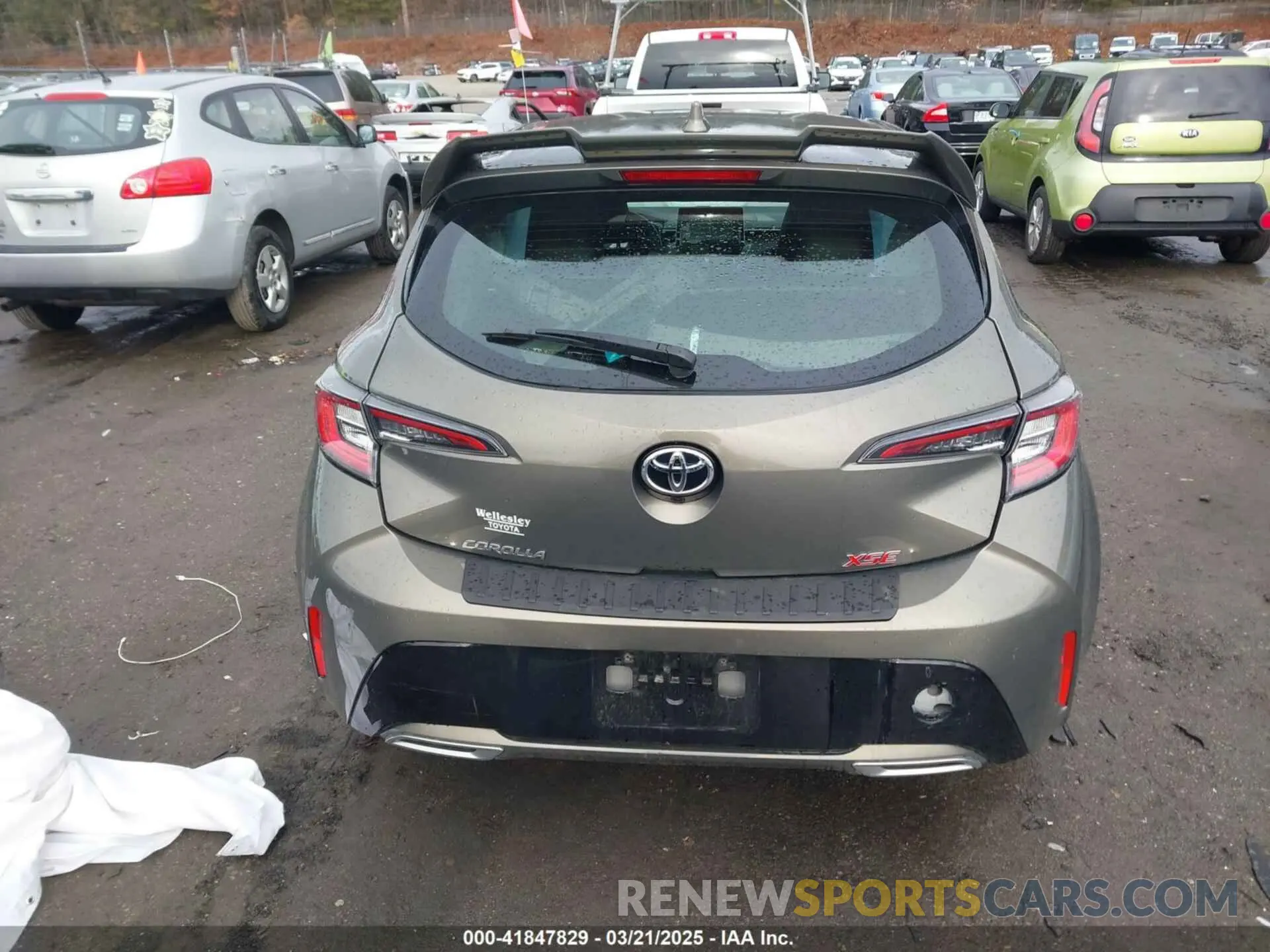 16 Фотография поврежденного автомобиля JTNK4RBE6K3044494 TOYOTA COROLLA 2019
