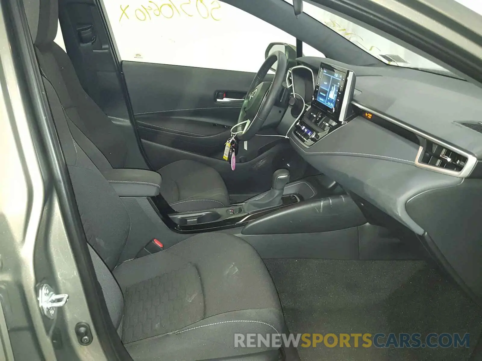 5 Photograph of a damaged car JTNK4RBE6K3053616 TOYOTA COROLLA 2019