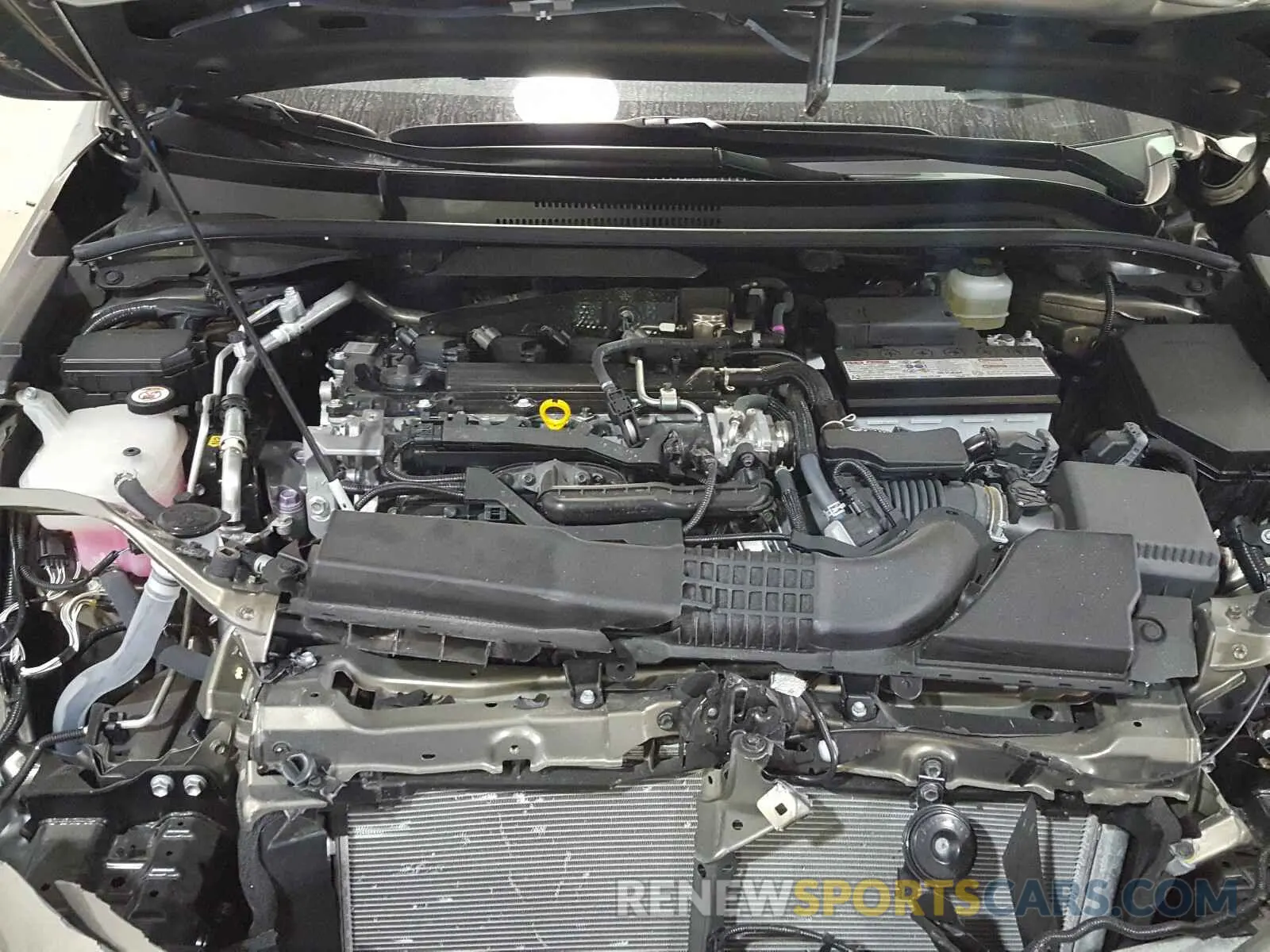 7 Photograph of a damaged car JTNK4RBE6K3053616 TOYOTA COROLLA 2019