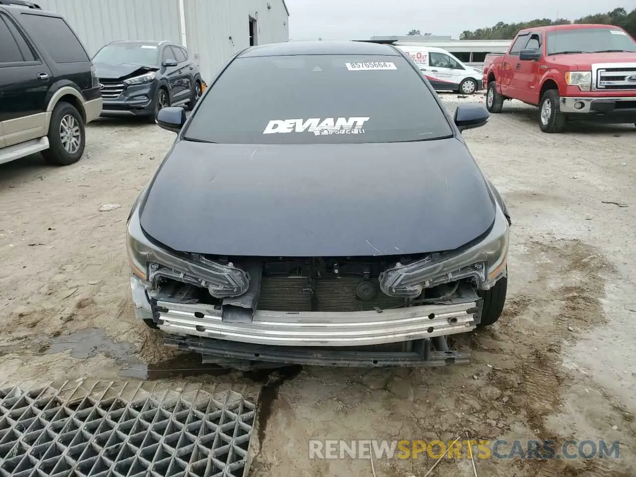 5 Photograph of a damaged car JTNK4RBE6K3056886 TOYOTA COROLLA 2019