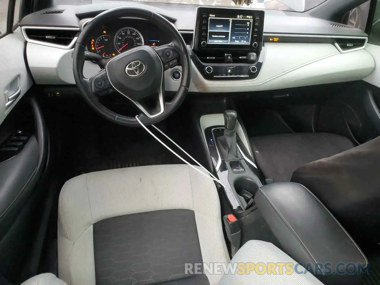 8 Photograph of a damaged car JTNK4RBE6K3056886 TOYOTA COROLLA 2019