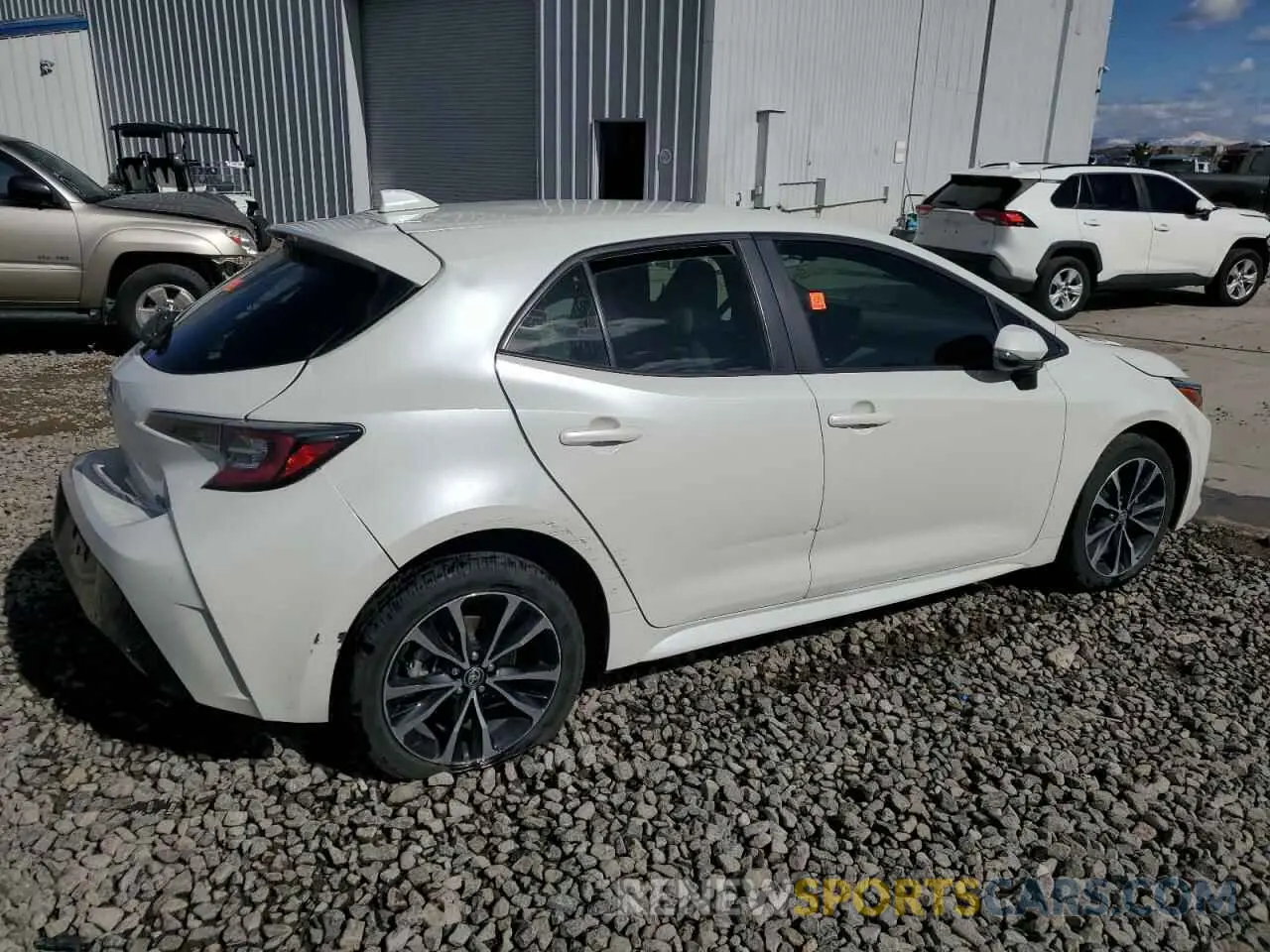 3 Photograph of a damaged car JTNK4RBE7K3005297 TOYOTA COROLLA 2019