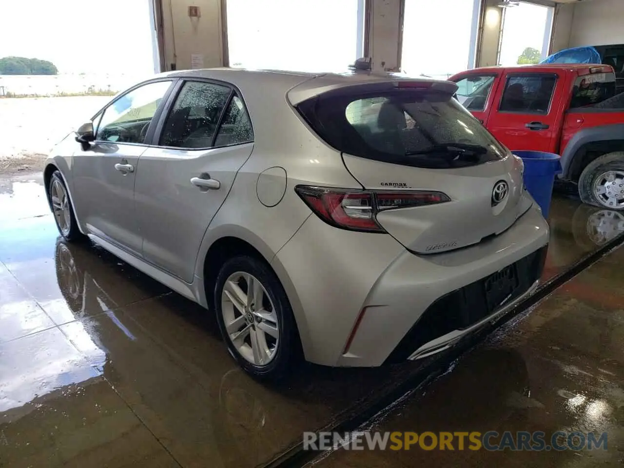 3 Фотография поврежденного автомобиля JTNK4RBE7K3050000 TOYOTA COROLLA 2019