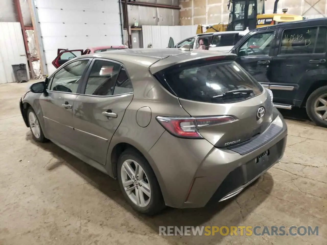 2 Фотография поврежденного автомобиля JTNK4RBE7K3050806 TOYOTA COROLLA 2019