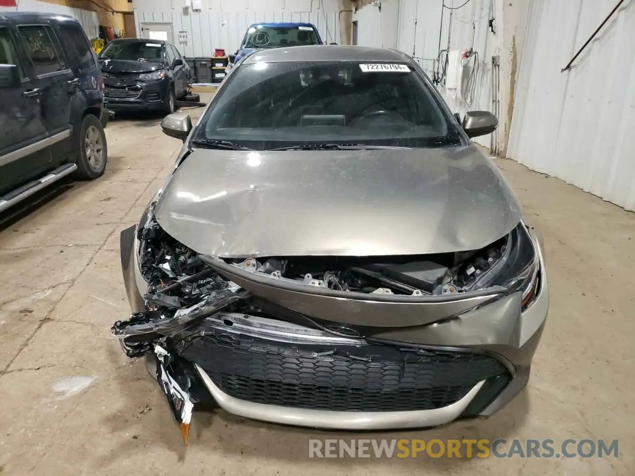 5 Фотография поврежденного автомобиля JTNK4RBE7K3050806 TOYOTA COROLLA 2019