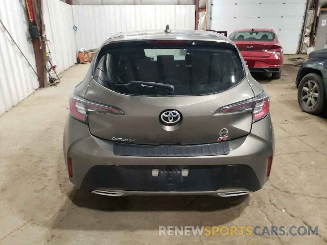 6 Фотография поврежденного автомобиля JTNK4RBE7K3050806 TOYOTA COROLLA 2019