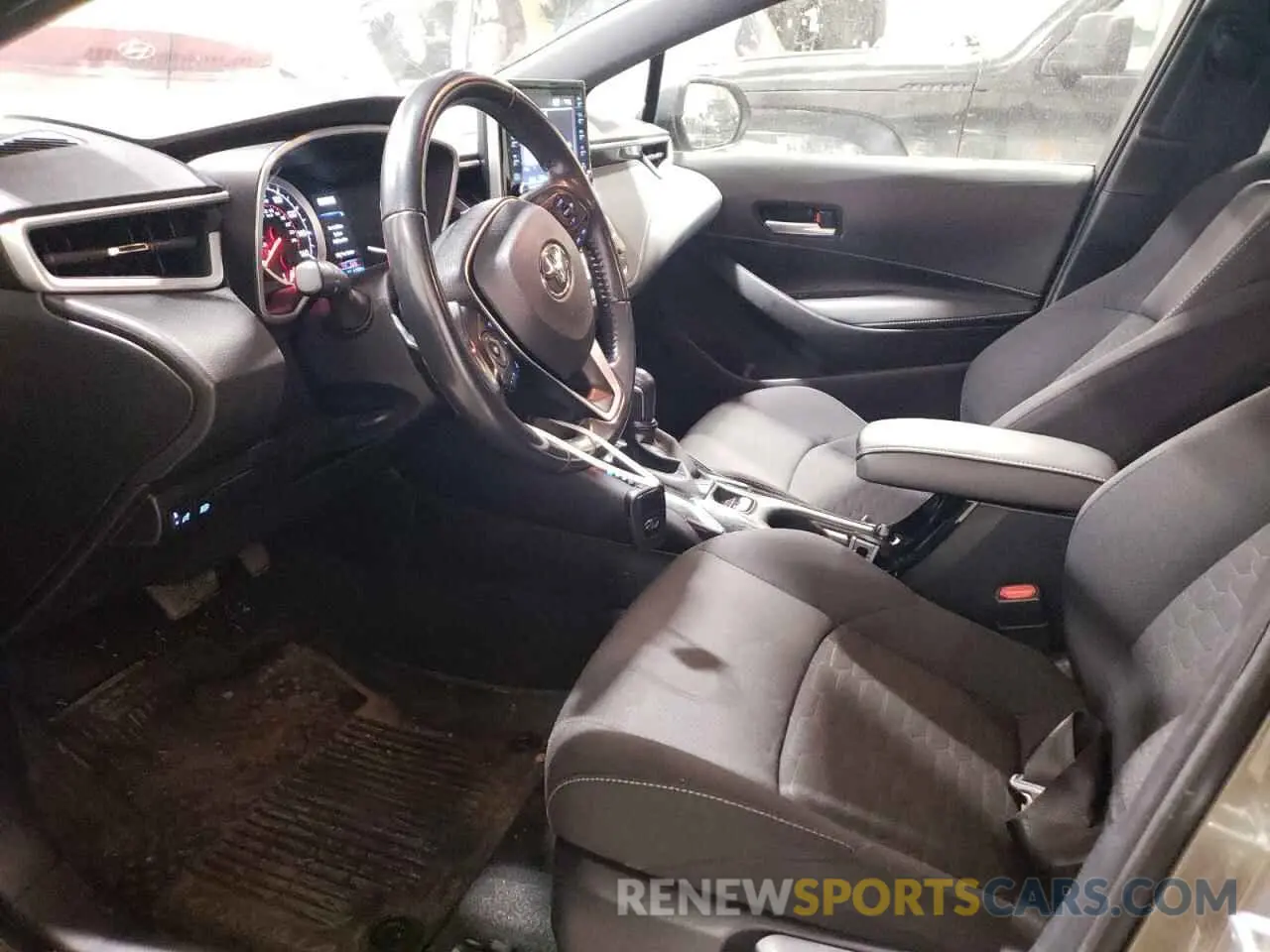 7 Фотография поврежденного автомобиля JTNK4RBE7K3050806 TOYOTA COROLLA 2019