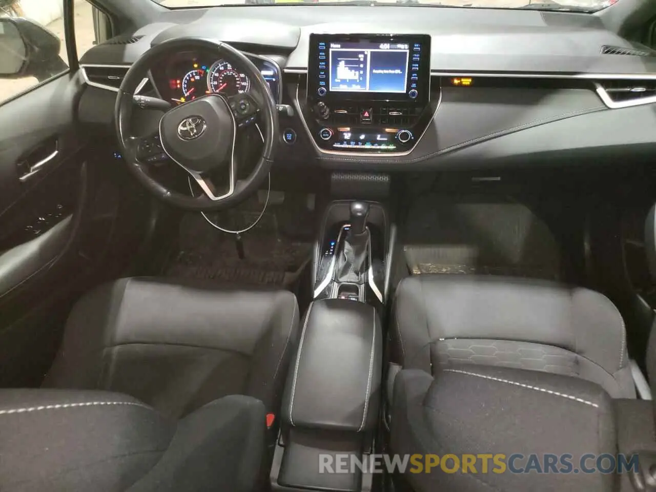 8 Фотография поврежденного автомобиля JTNK4RBE7K3050806 TOYOTA COROLLA 2019