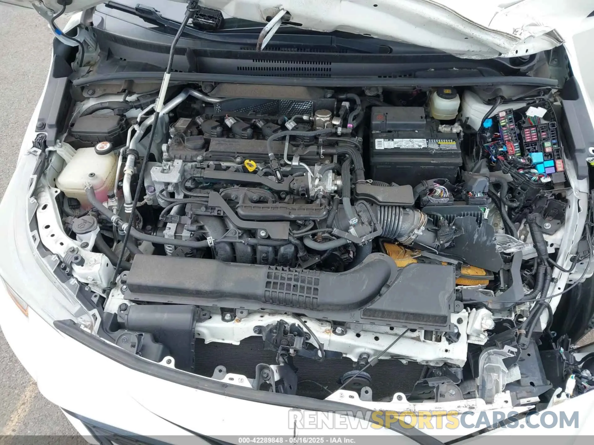 10 Фотография поврежденного автомобиля JTNK4RBE7K3056072 TOYOTA COROLLA 2019