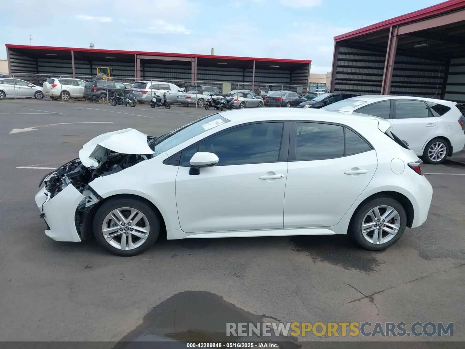 14 Фотография поврежденного автомобиля JTNK4RBE7K3056072 TOYOTA COROLLA 2019