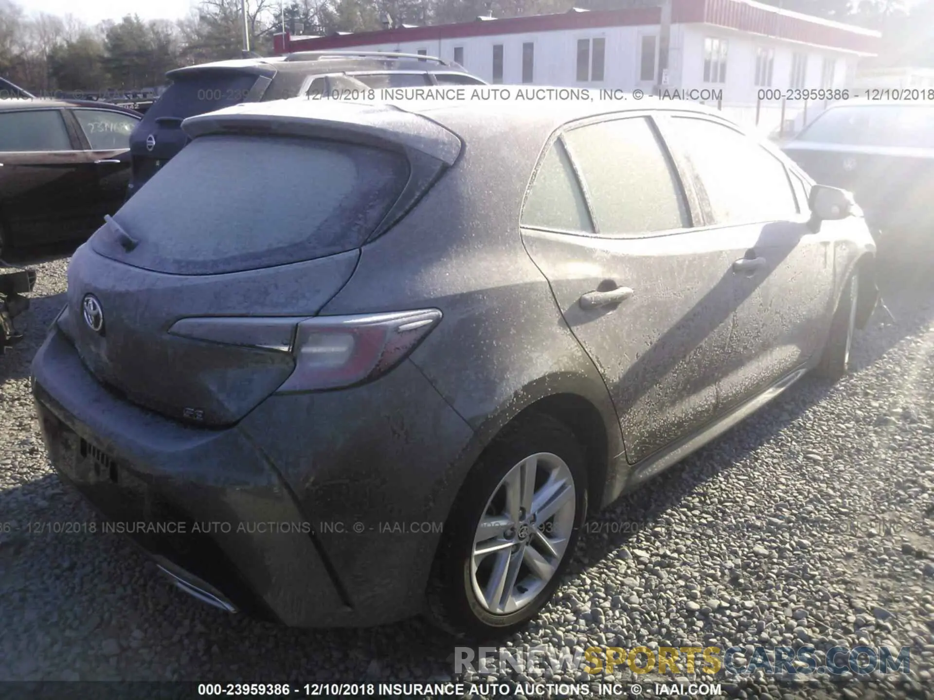 4 Photograph of a damaged car JTNK4RBE8K3007642 TOYOTA COROLLA 2019
