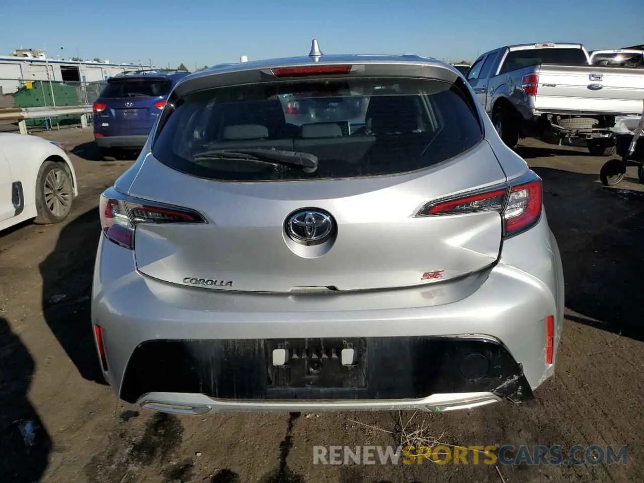 6 Photograph of a damaged car JTNK4RBE8K3011089 TOYOTA COROLLA 2019