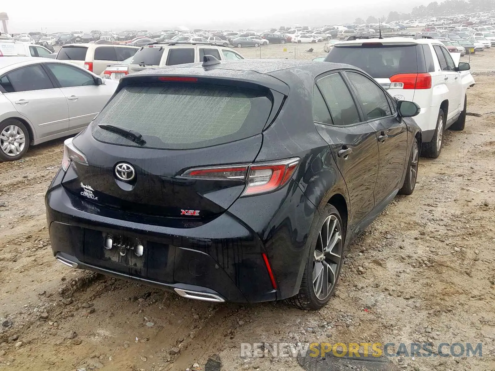 4 Photograph of a damaged car JTNK4RBE8K3038549 TOYOTA COROLLA 2019