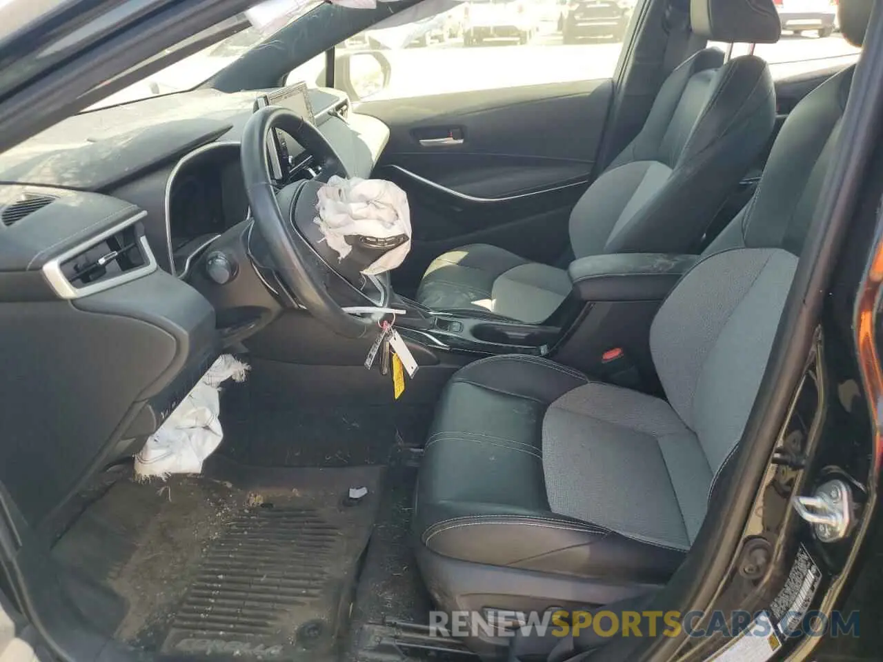 7 Photograph of a damaged car JTNK4RBE8K3049471 TOYOTA COROLLA 2019