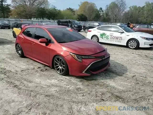14 Фотография поврежденного автомобиля JTNK4RBE8K3052838 TOYOTA COROLLA 2019