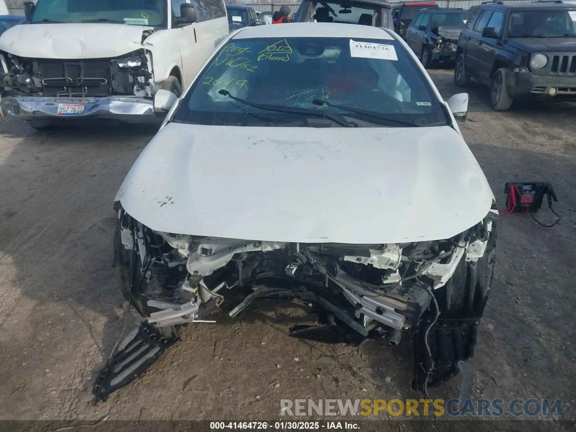 12 Фотография поврежденного автомобиля JTNK4RBE8K3067520 TOYOTA COROLLA 2019