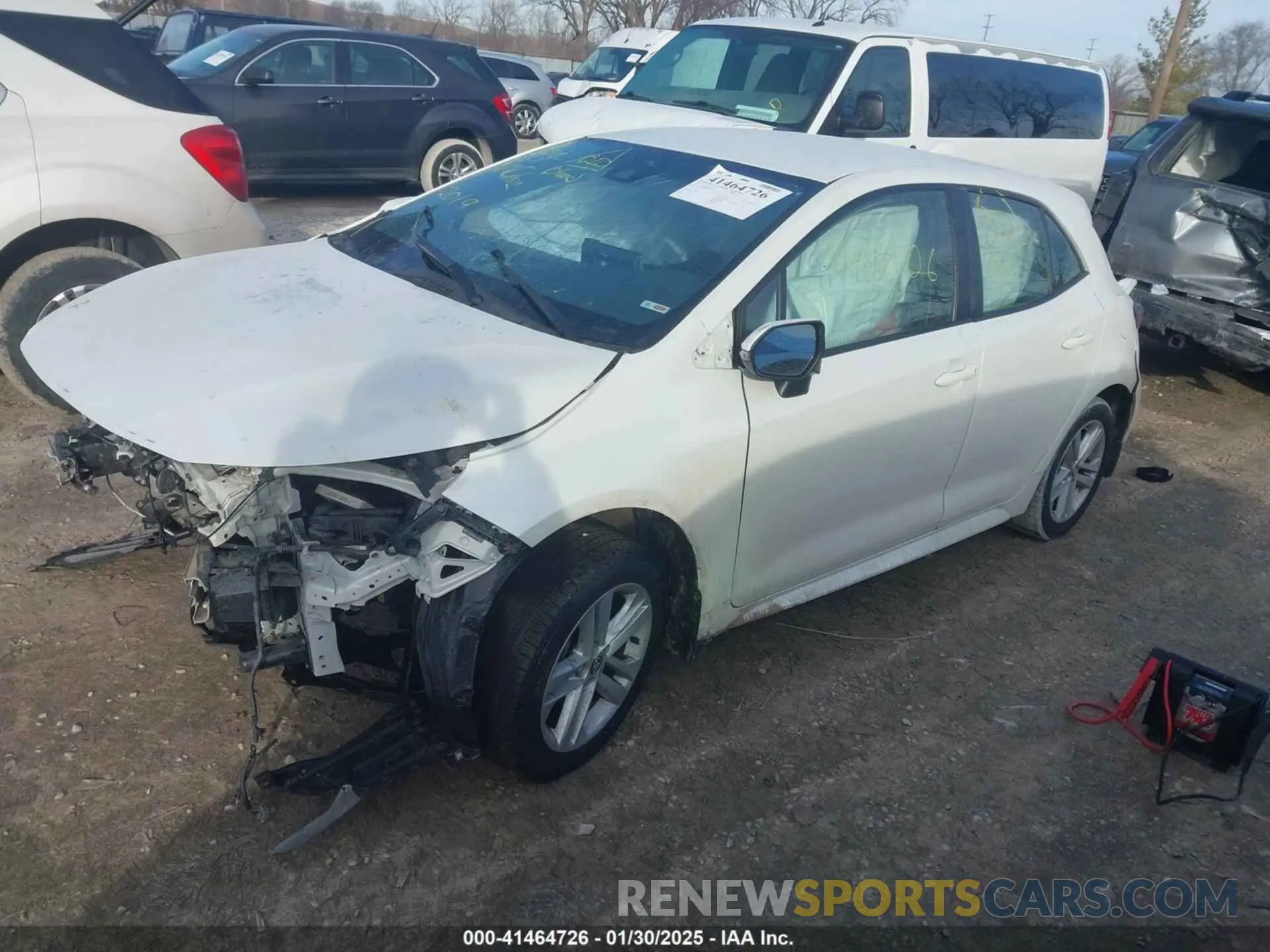 2 Фотография поврежденного автомобиля JTNK4RBE8K3067520 TOYOTA COROLLA 2019