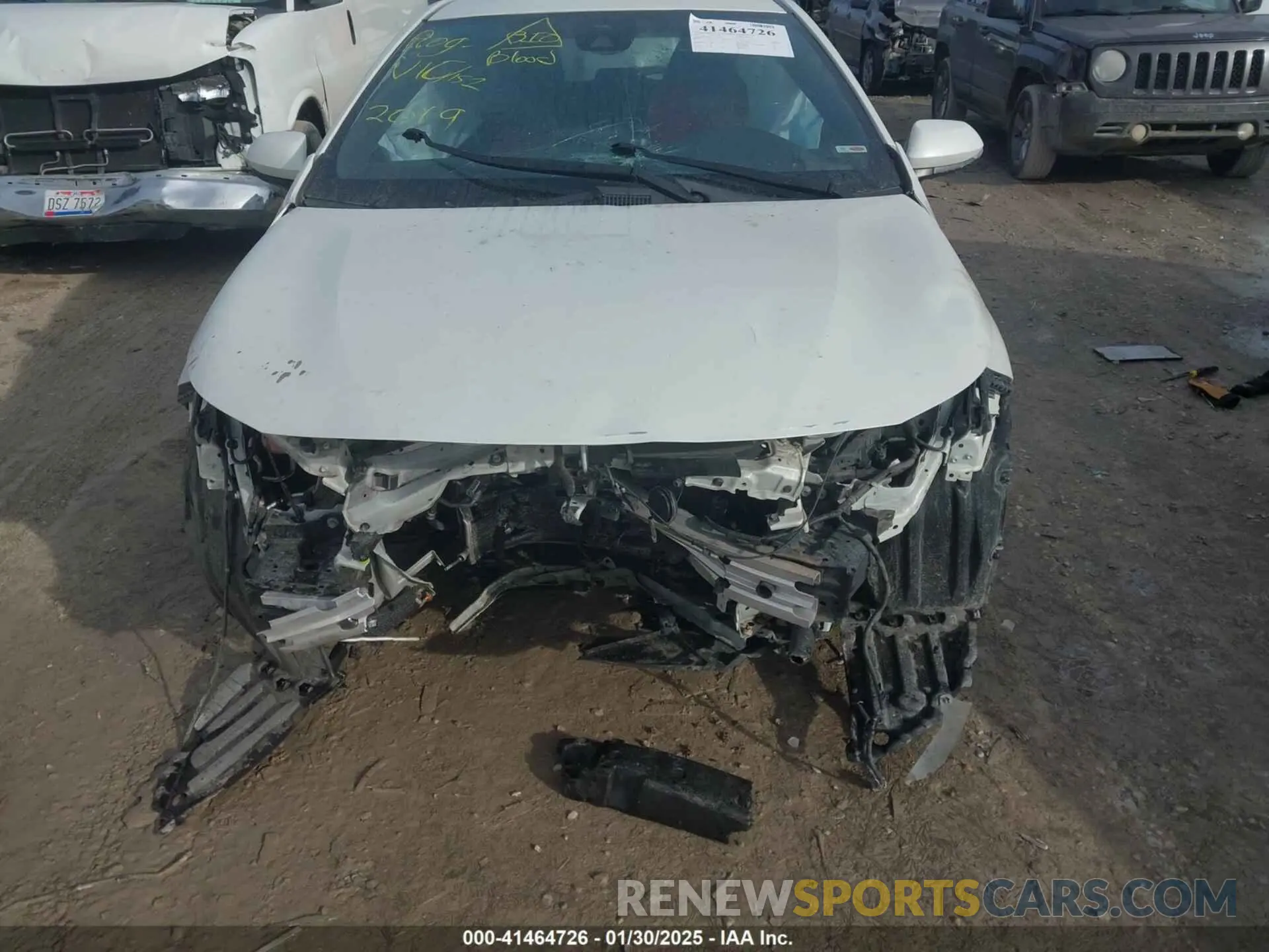 6 Фотография поврежденного автомобиля JTNK4RBE8K3067520 TOYOTA COROLLA 2019