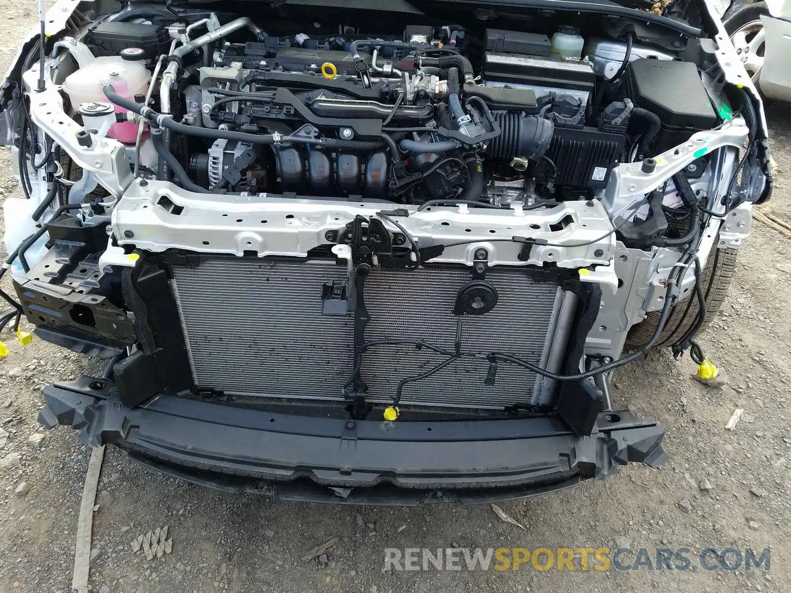 9 Photograph of a damaged car JTNK4RBE8K3069431 TOYOTA COROLLA 2019