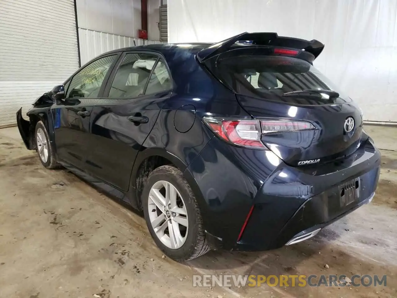 3 Photograph of a damaged car JTNK4RBE8K3070577 TOYOTA COROLLA 2019
