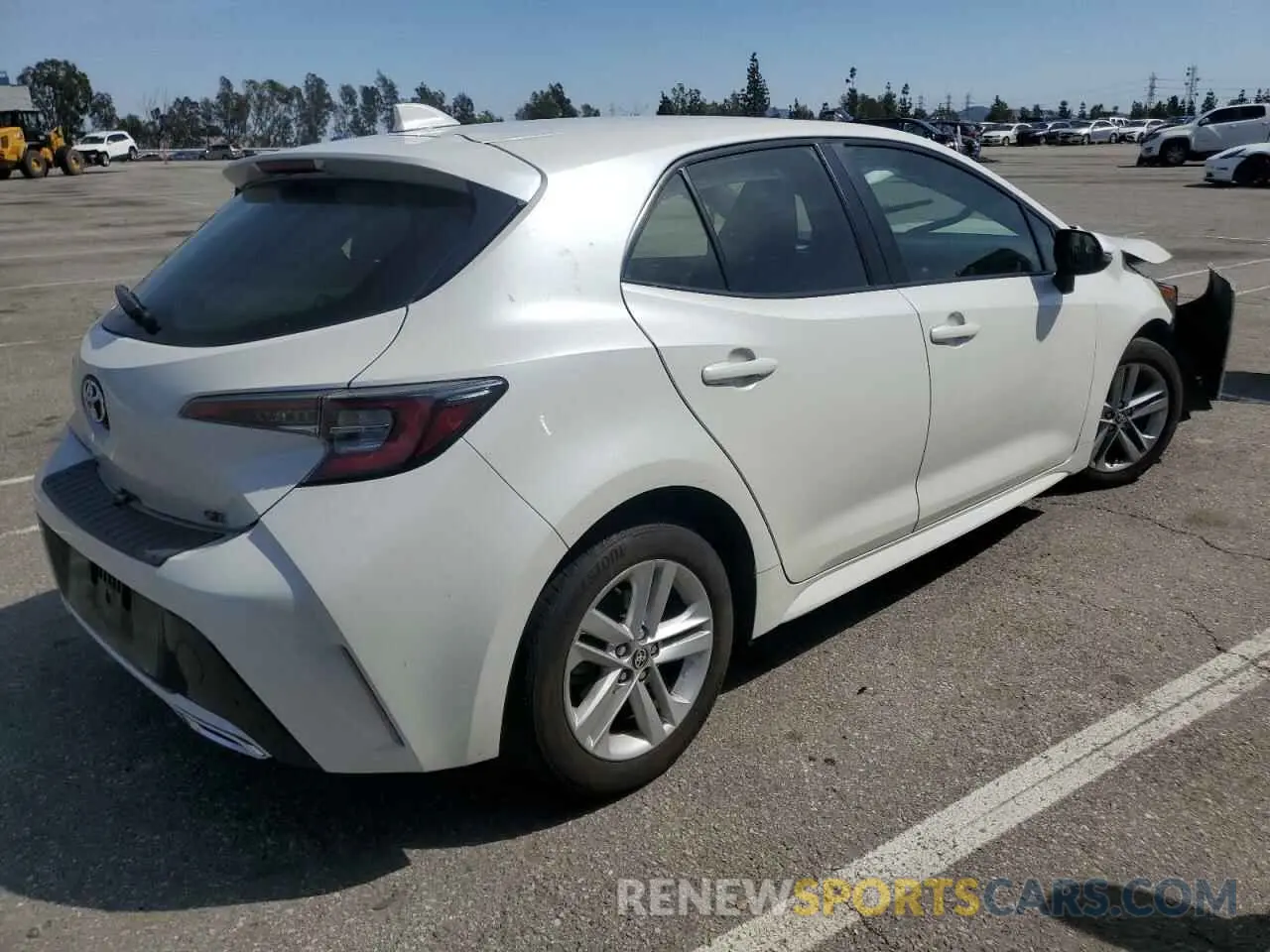 3 Фотография поврежденного автомобиля JTNK4RBE9K3008492 TOYOTA COROLLA 2019