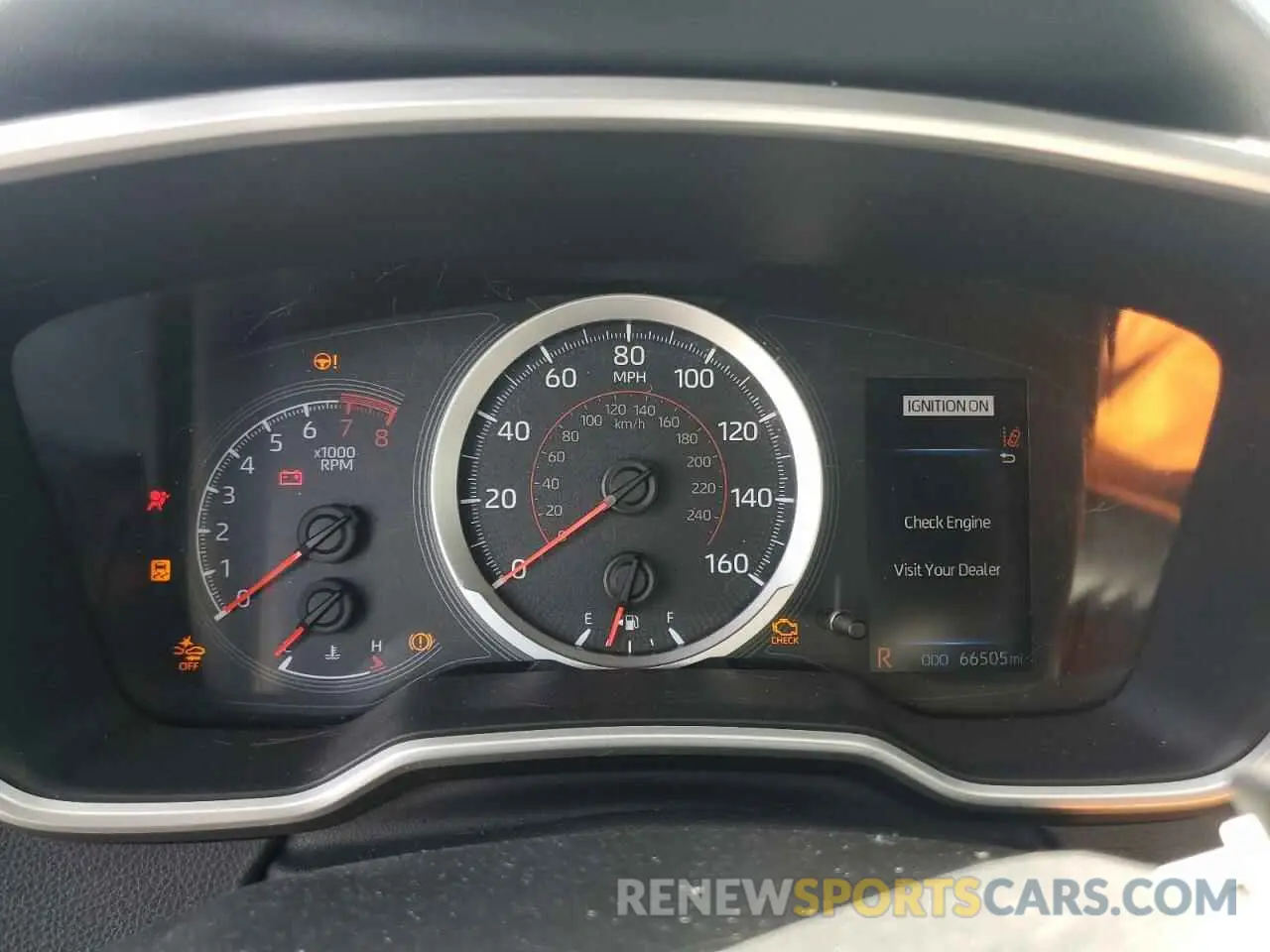 9 Фотография поврежденного автомобиля JTNK4RBE9K3008492 TOYOTA COROLLA 2019