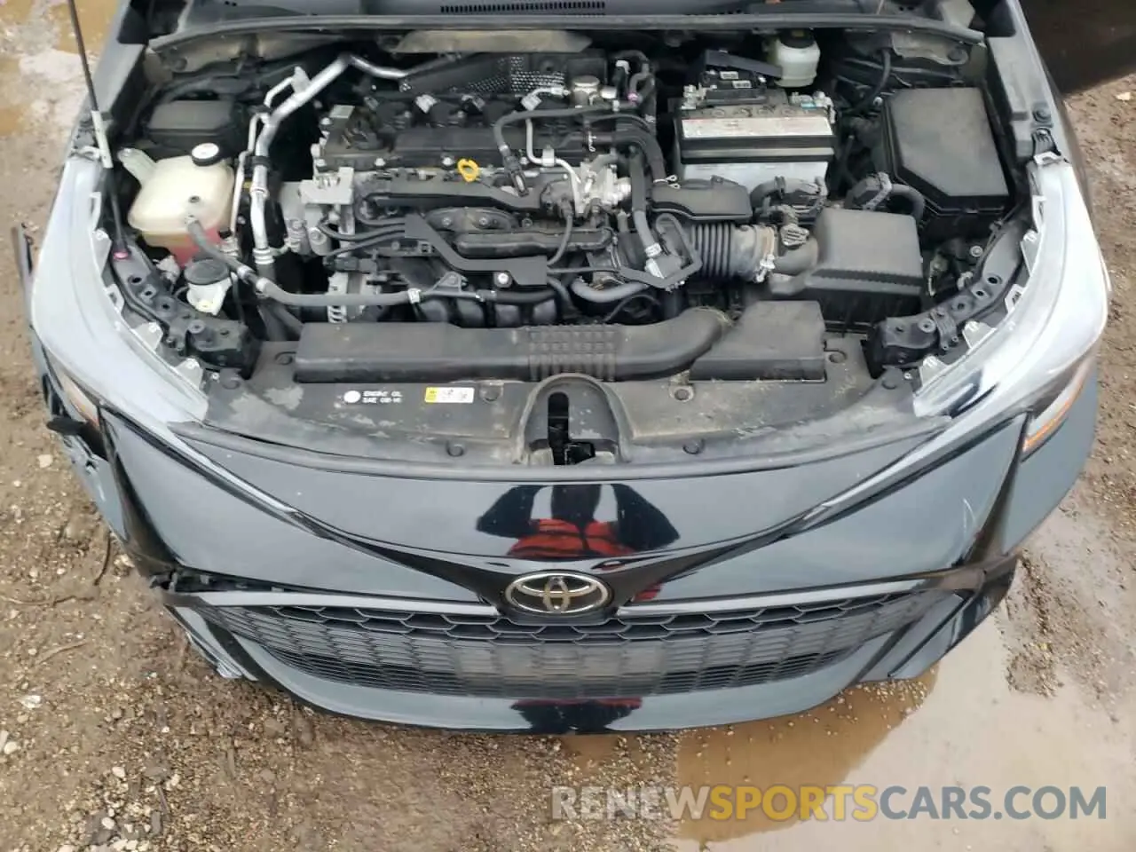11 Photograph of a damaged car JTNK4RBE9K3008802 TOYOTA COROLLA 2019