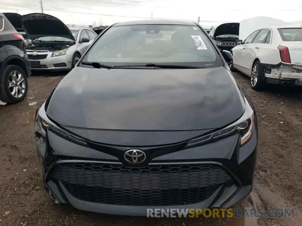 5 Photograph of a damaged car JTNK4RBE9K3008802 TOYOTA COROLLA 2019