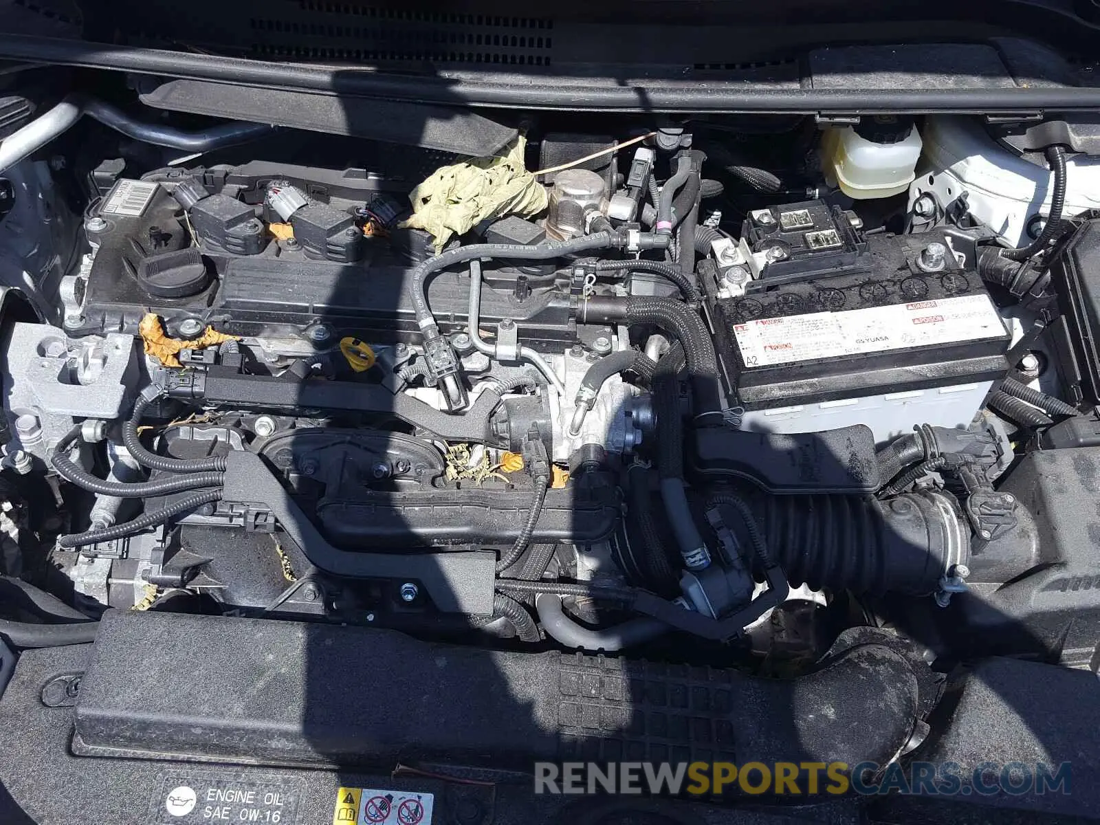 7 Photograph of a damaged car JTNK4RBE9K3016799 TOYOTA COROLLA 2019