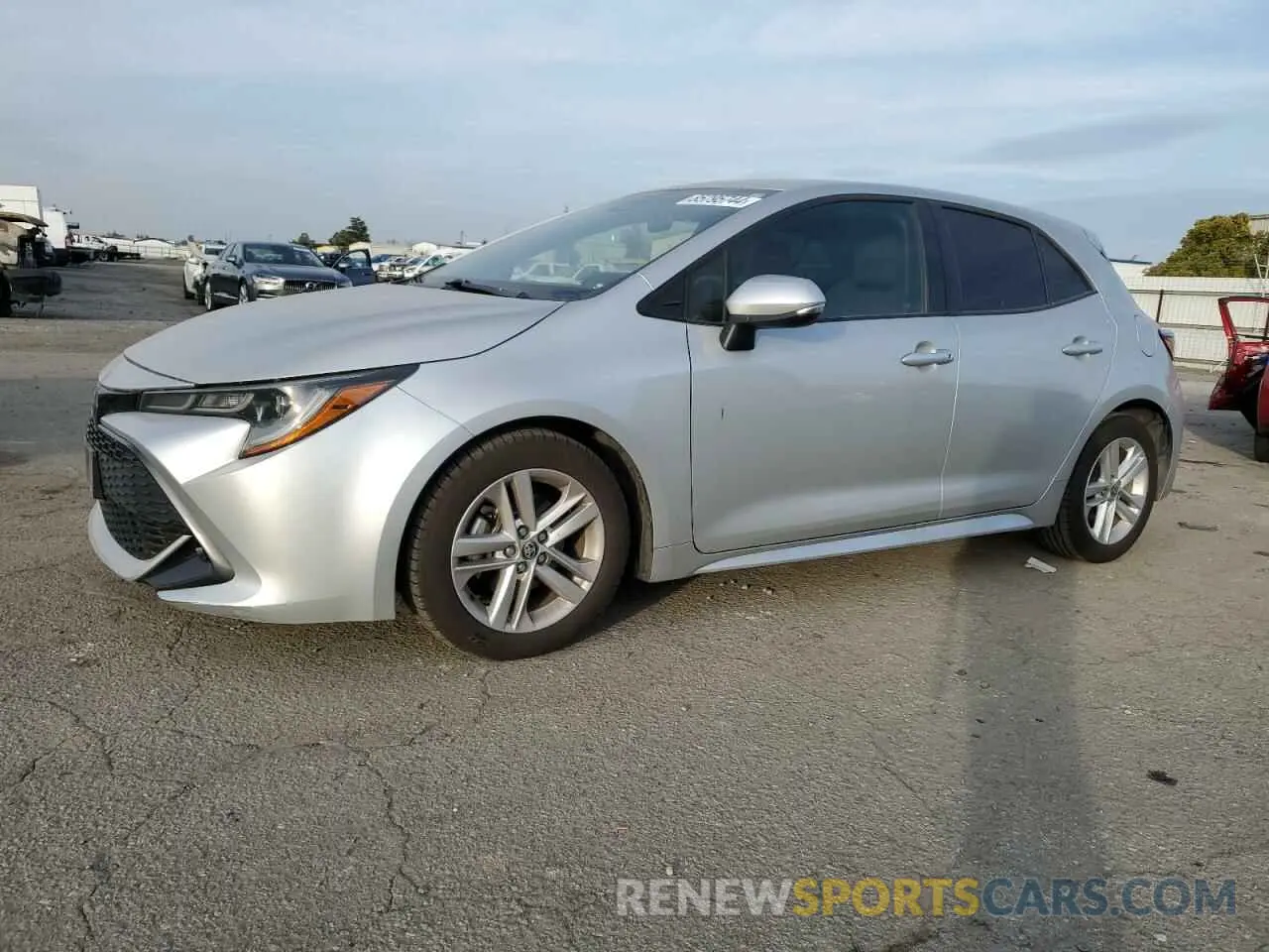 1 Фотография поврежденного автомобиля JTNK4RBE9K3022974 TOYOTA COROLLA 2019