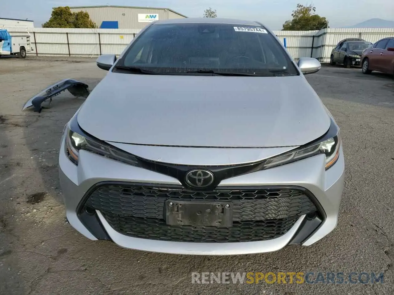 5 Фотография поврежденного автомобиля JTNK4RBE9K3022974 TOYOTA COROLLA 2019