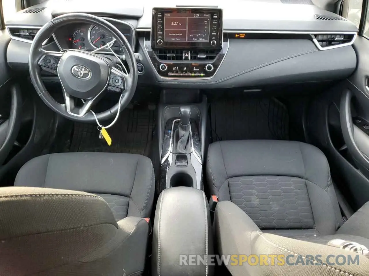 8 Фотография поврежденного автомобиля JTNK4RBE9K3022974 TOYOTA COROLLA 2019