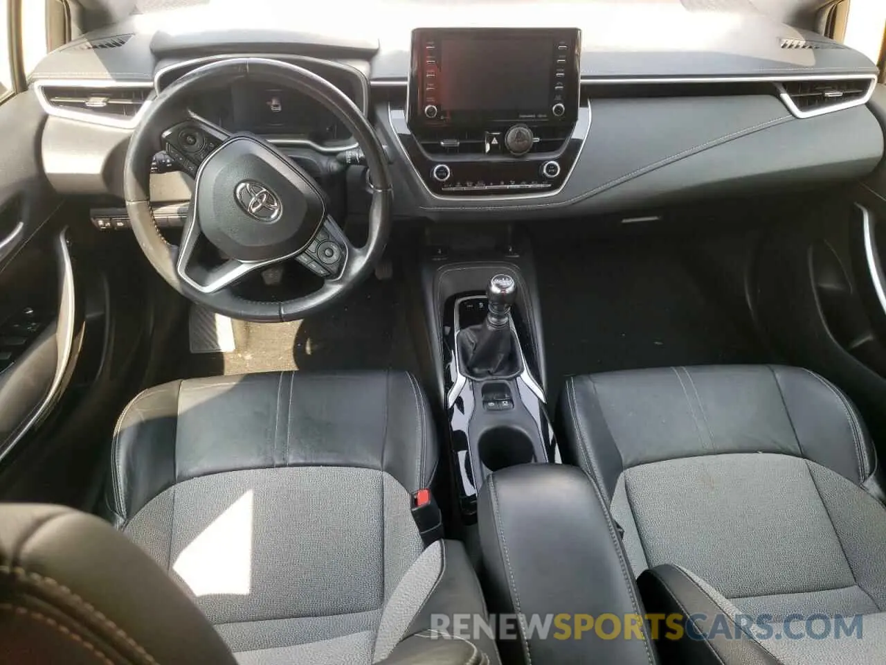 8 Photograph of a damaged car JTNK4RBE9K3024675 TOYOTA COROLLA 2019